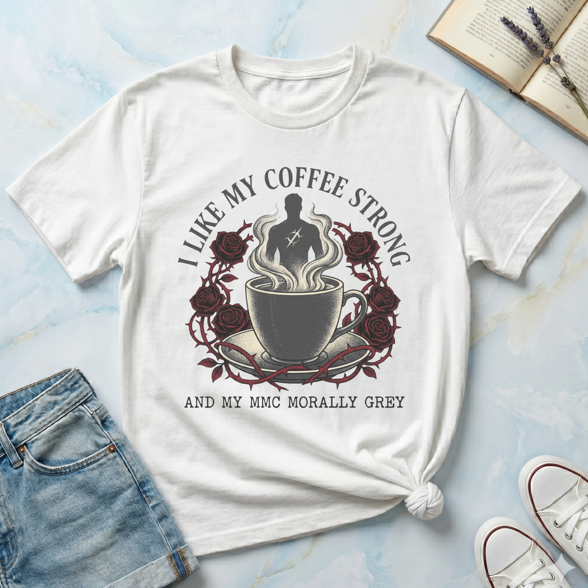 Coffee & Morally Grey T-Shirt