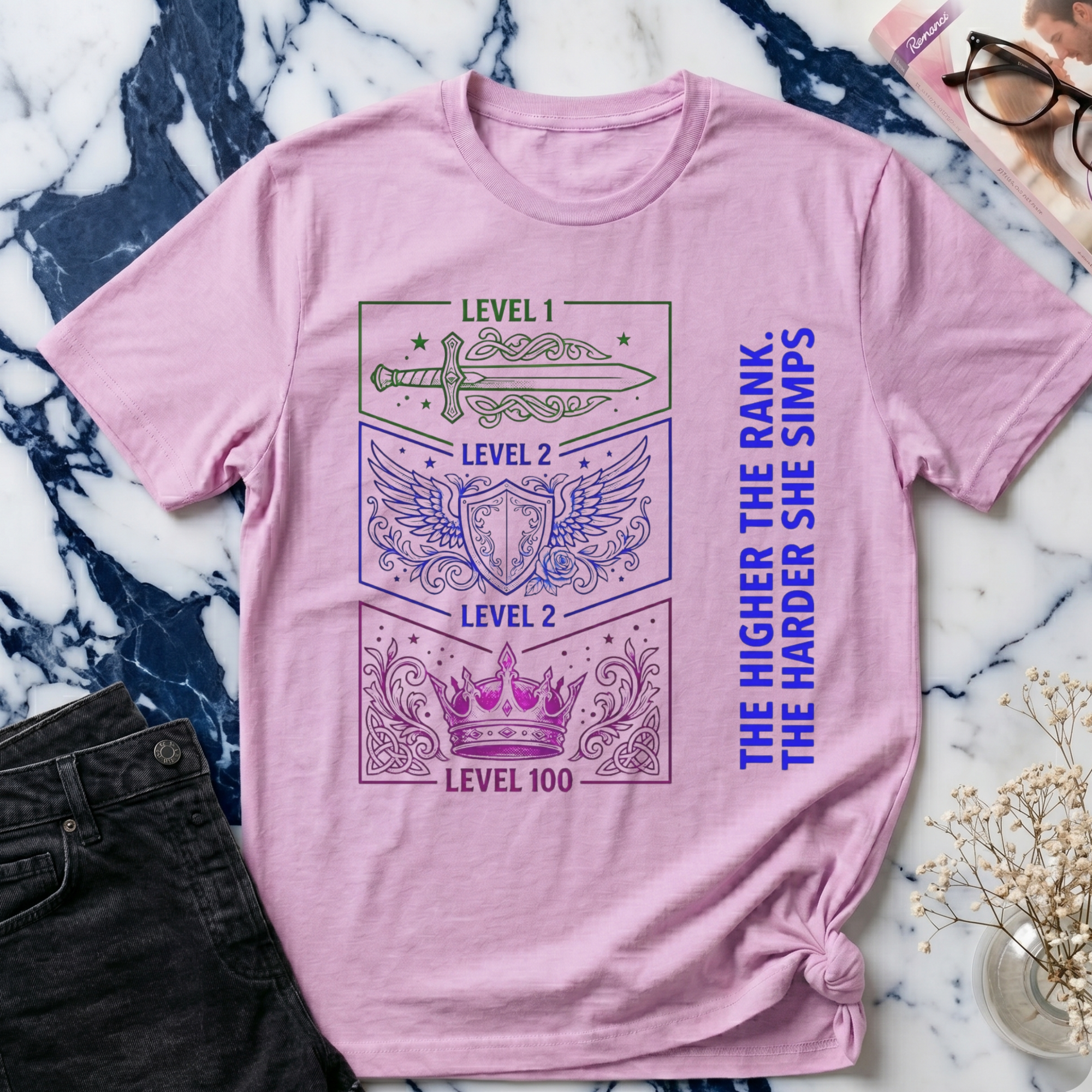 The Higher The Rank T-shirt