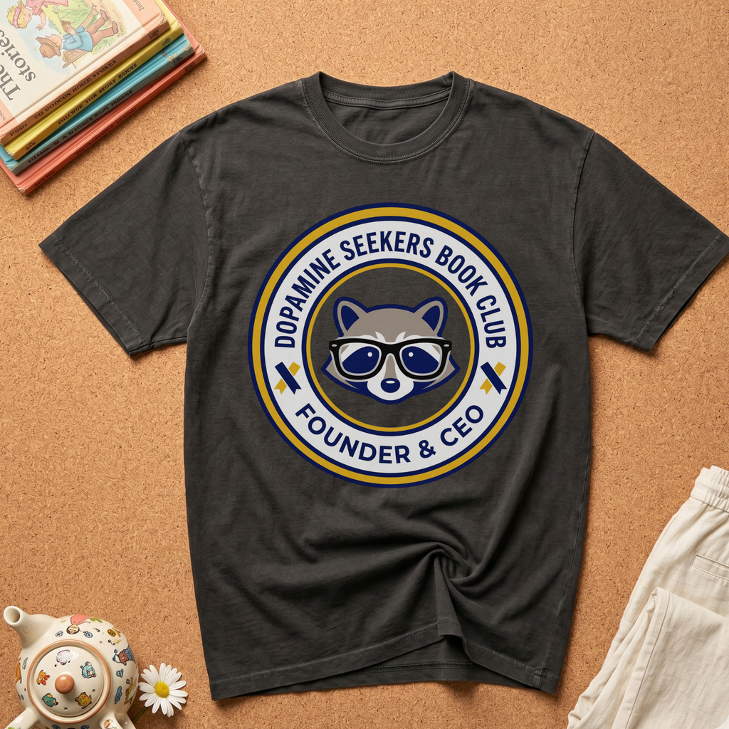 Dopamine Seekers Book Club T-Shirt