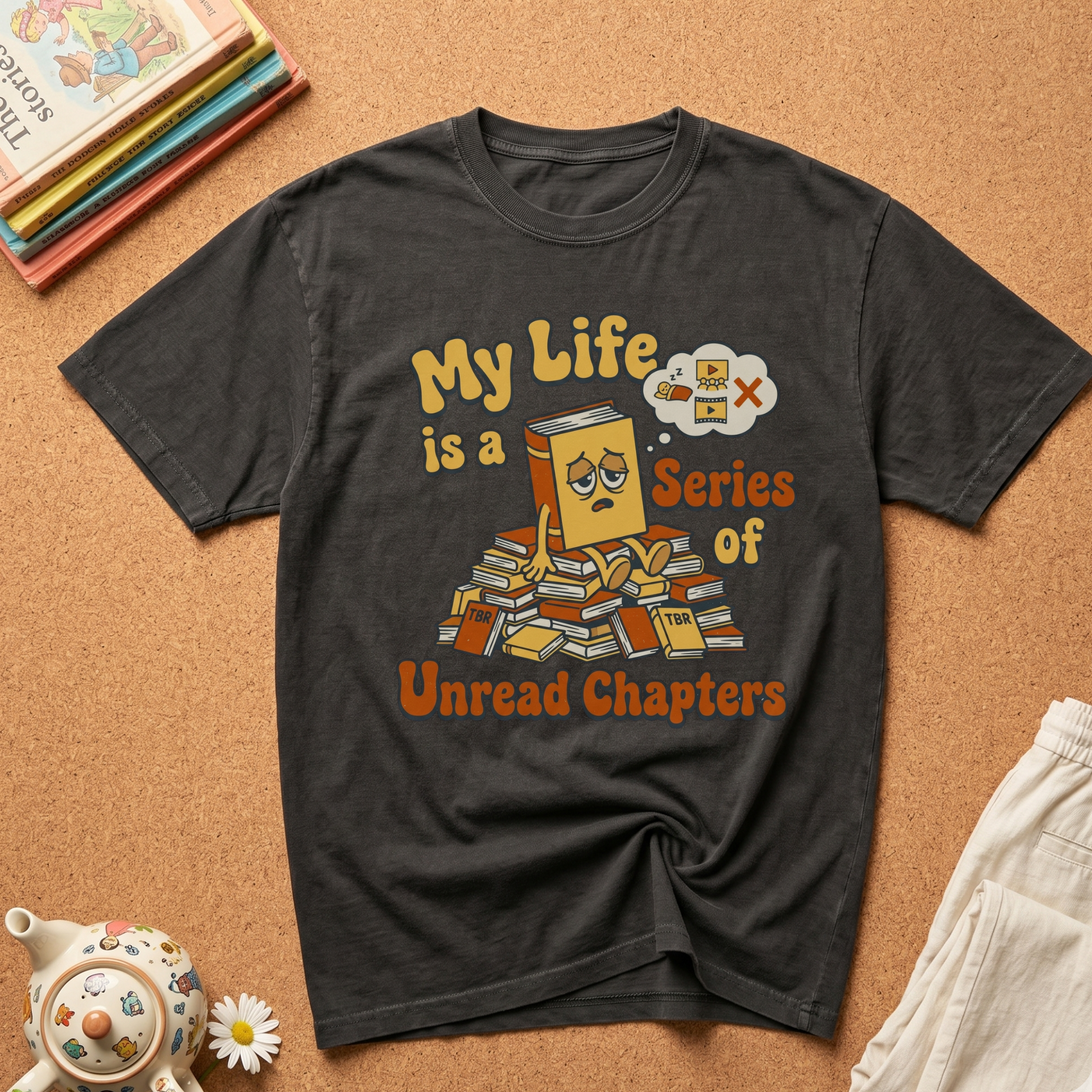My Life Is a Series of Unread Chapters T-shirt