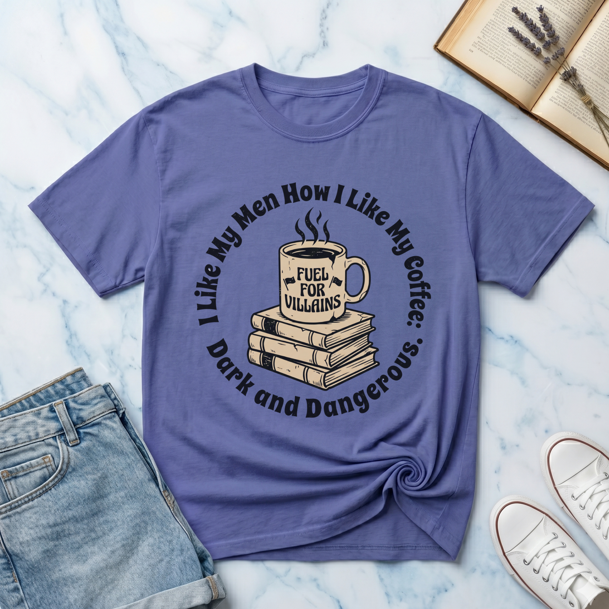 Coffee & Villains T‑Shirt