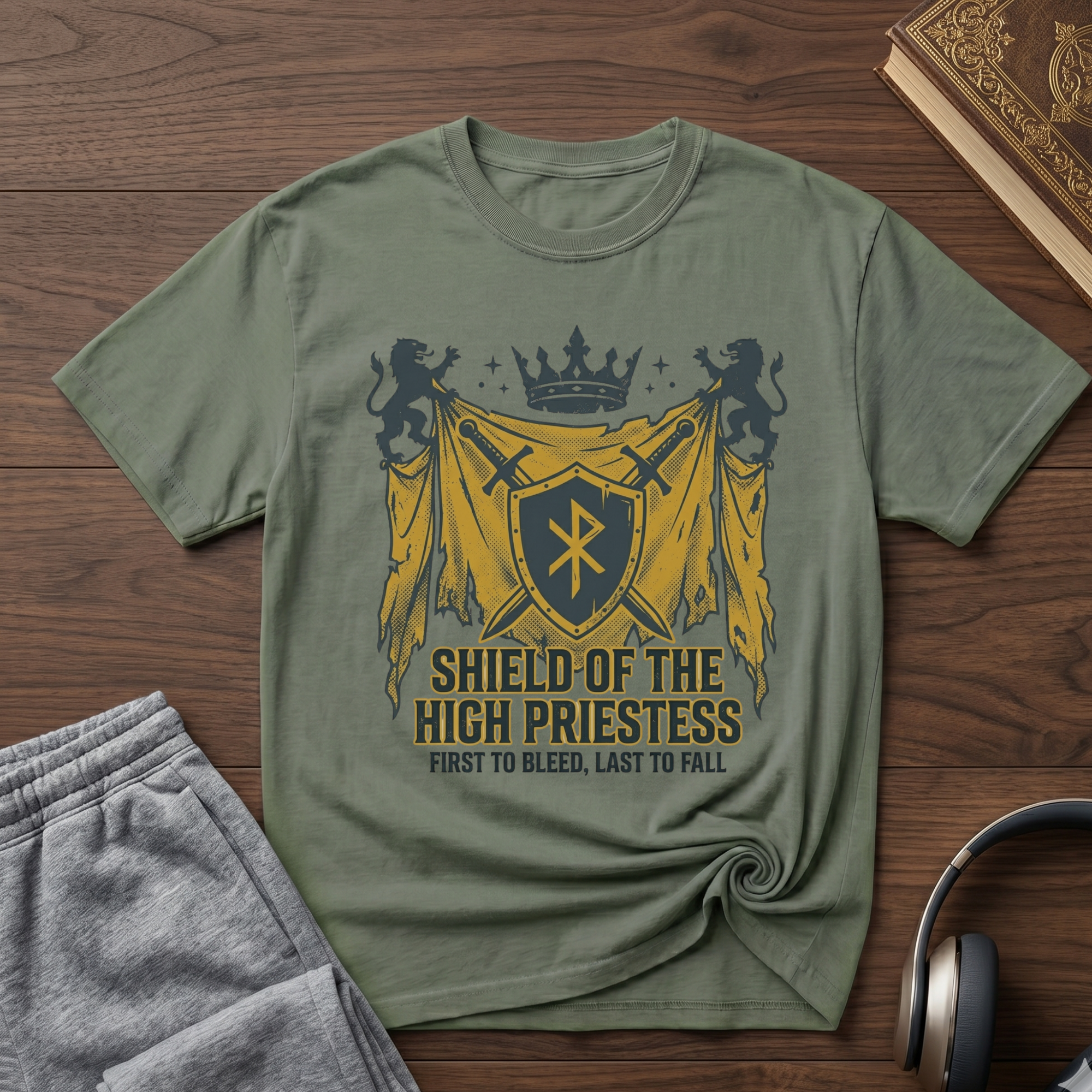Shield of the High Priestess T-Shirt