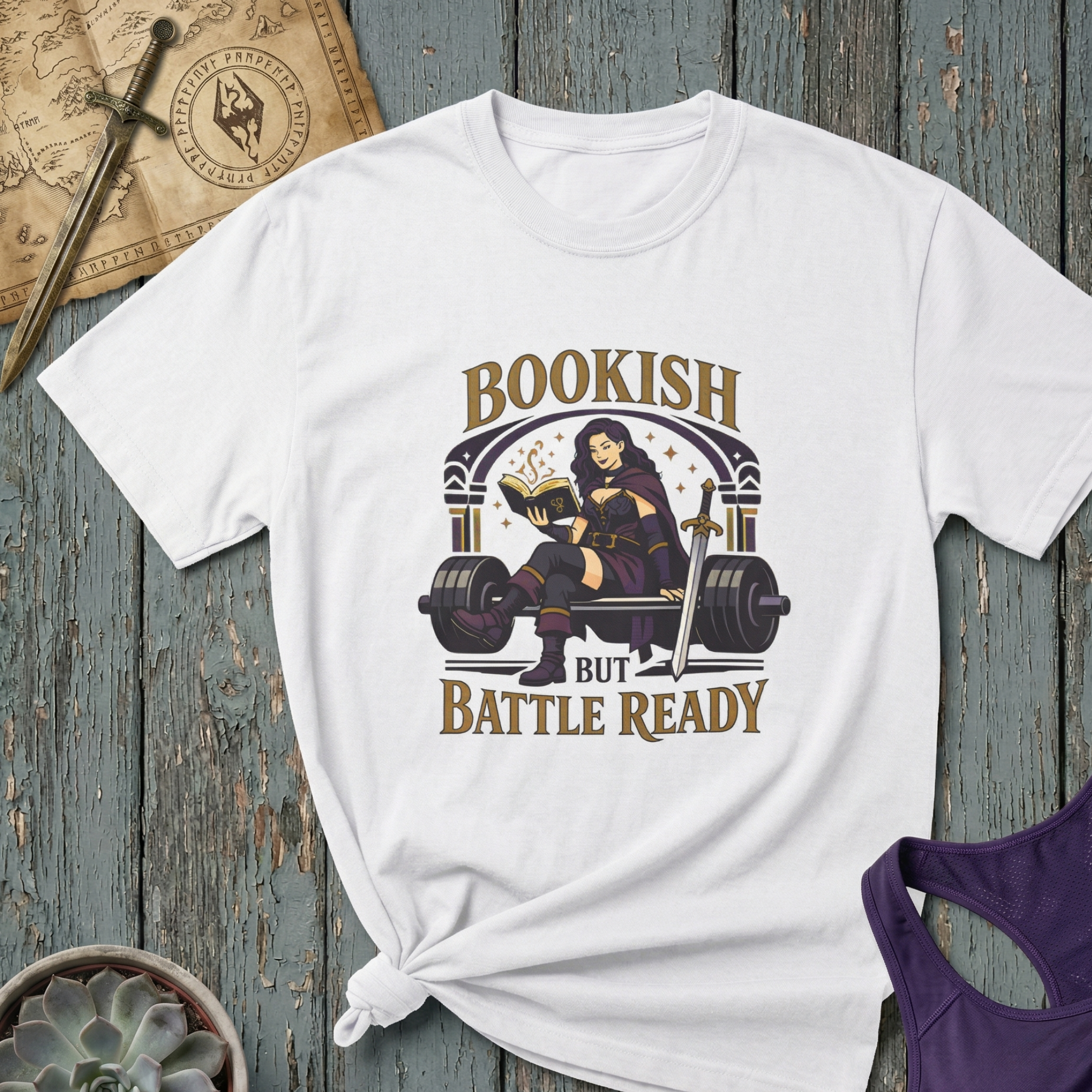 Bookish But Battle Ready T-Shirt