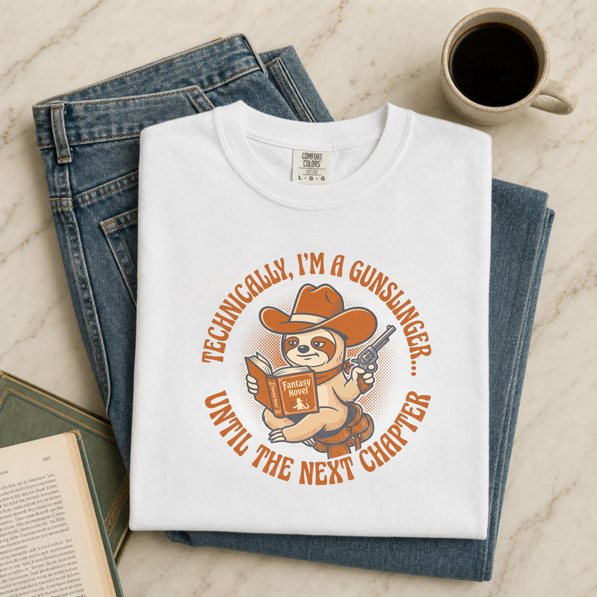 Sloth Cowboy T-shirt