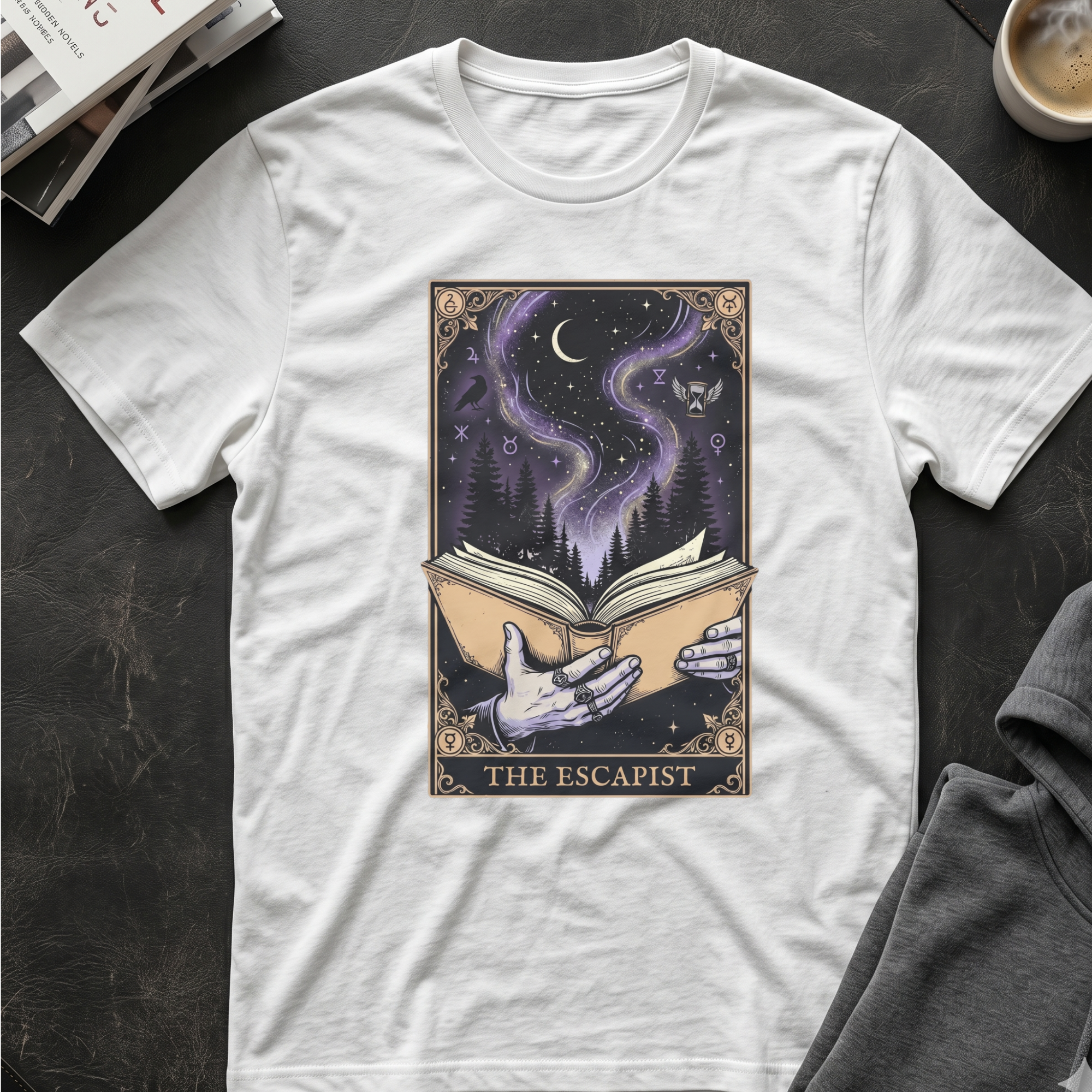 The Escapist Book Tarot T-Shirt