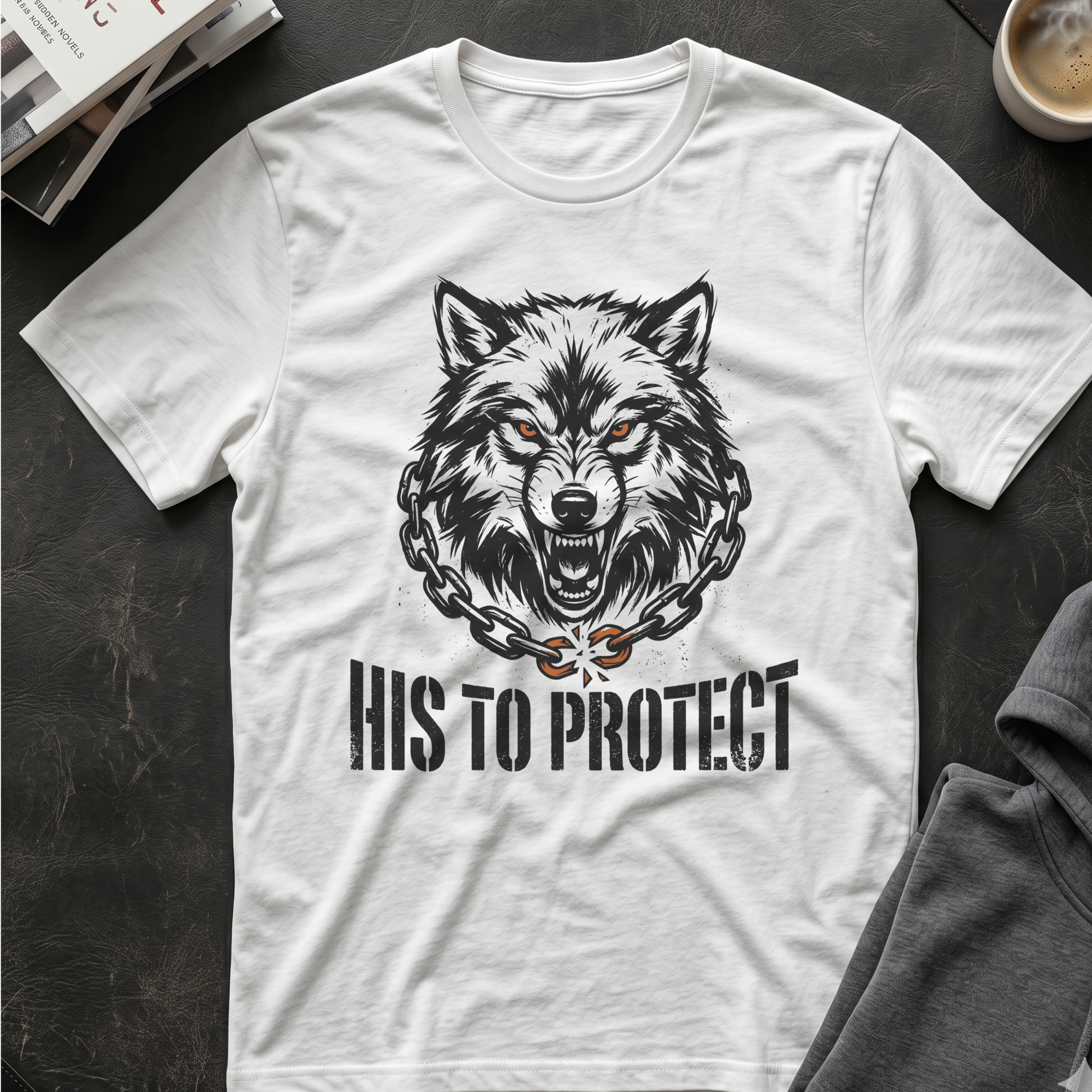 Wolf His to Protect T‑Shirt