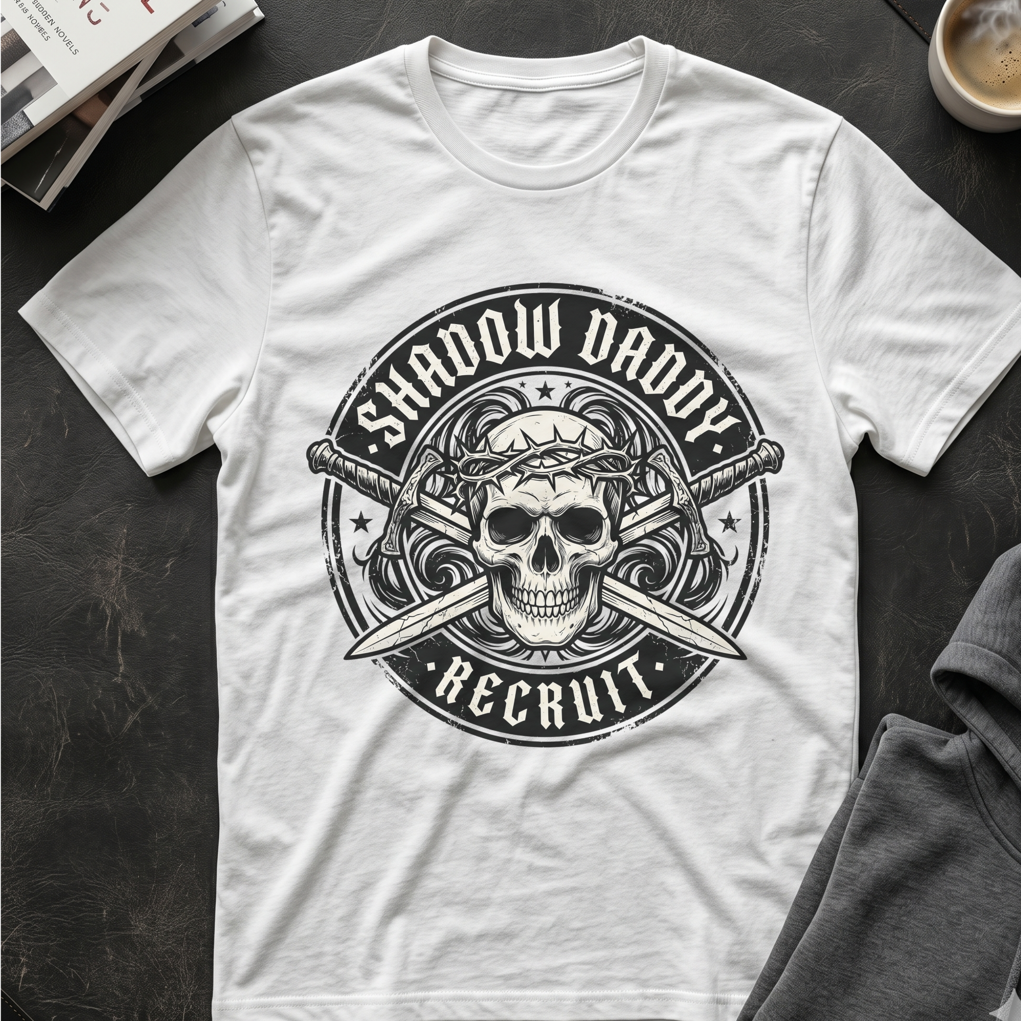 Shadow Daddy Recruit Skull T-Shirt