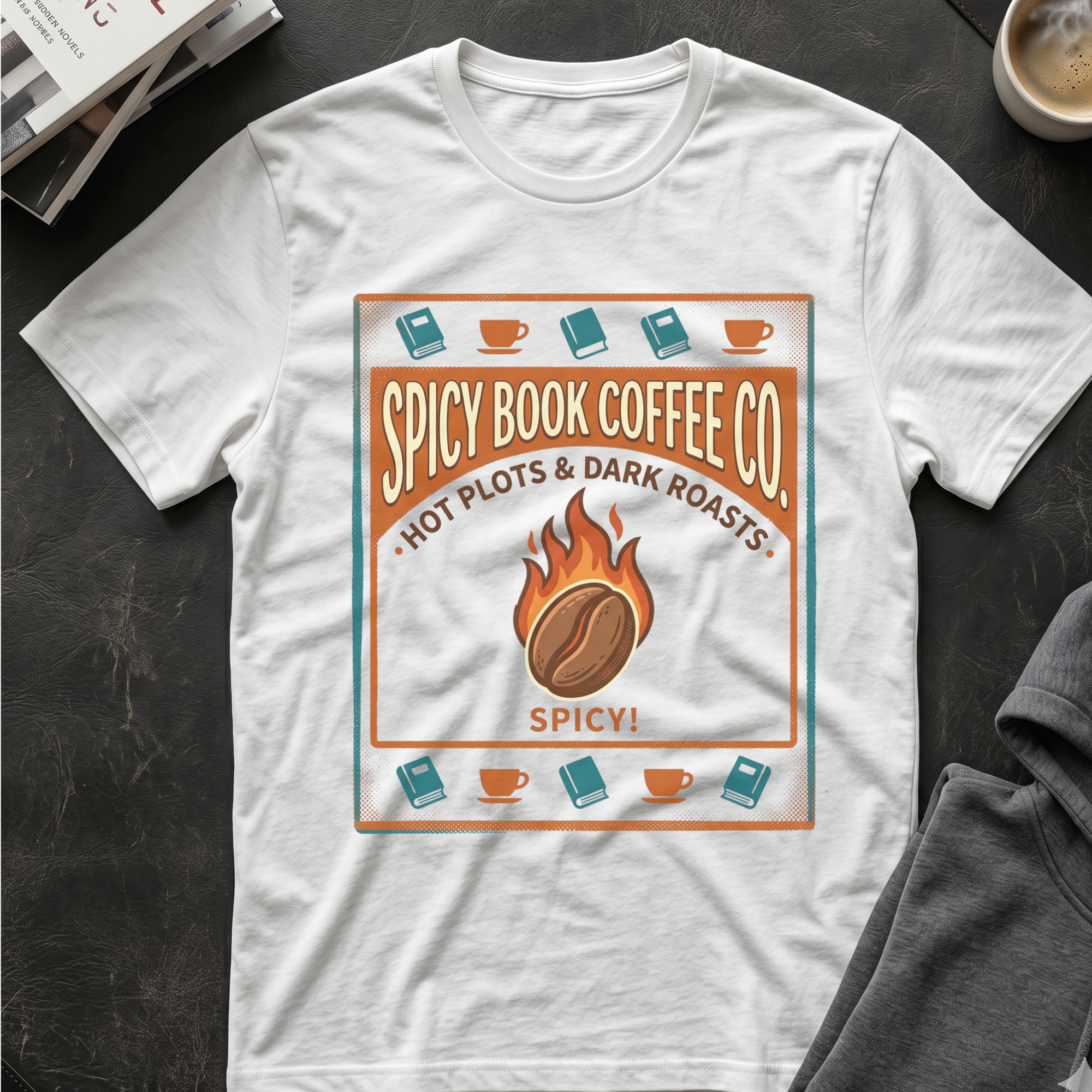 Spicy Book Coffee Co. T-Shirt