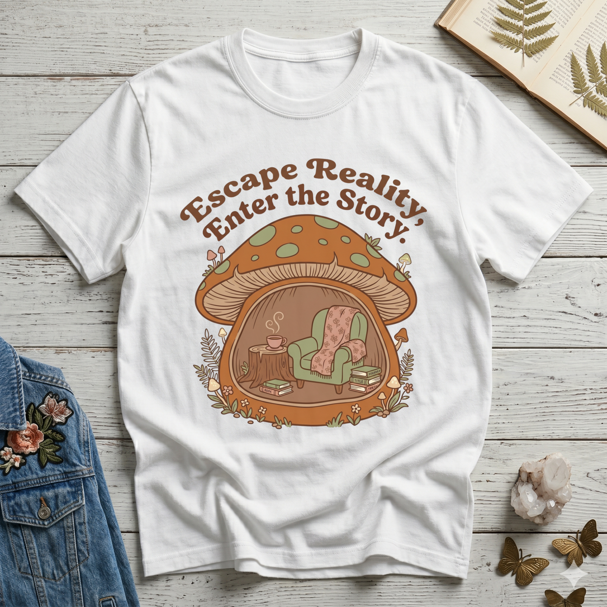 Escape Reality Mushroom T-Shirt