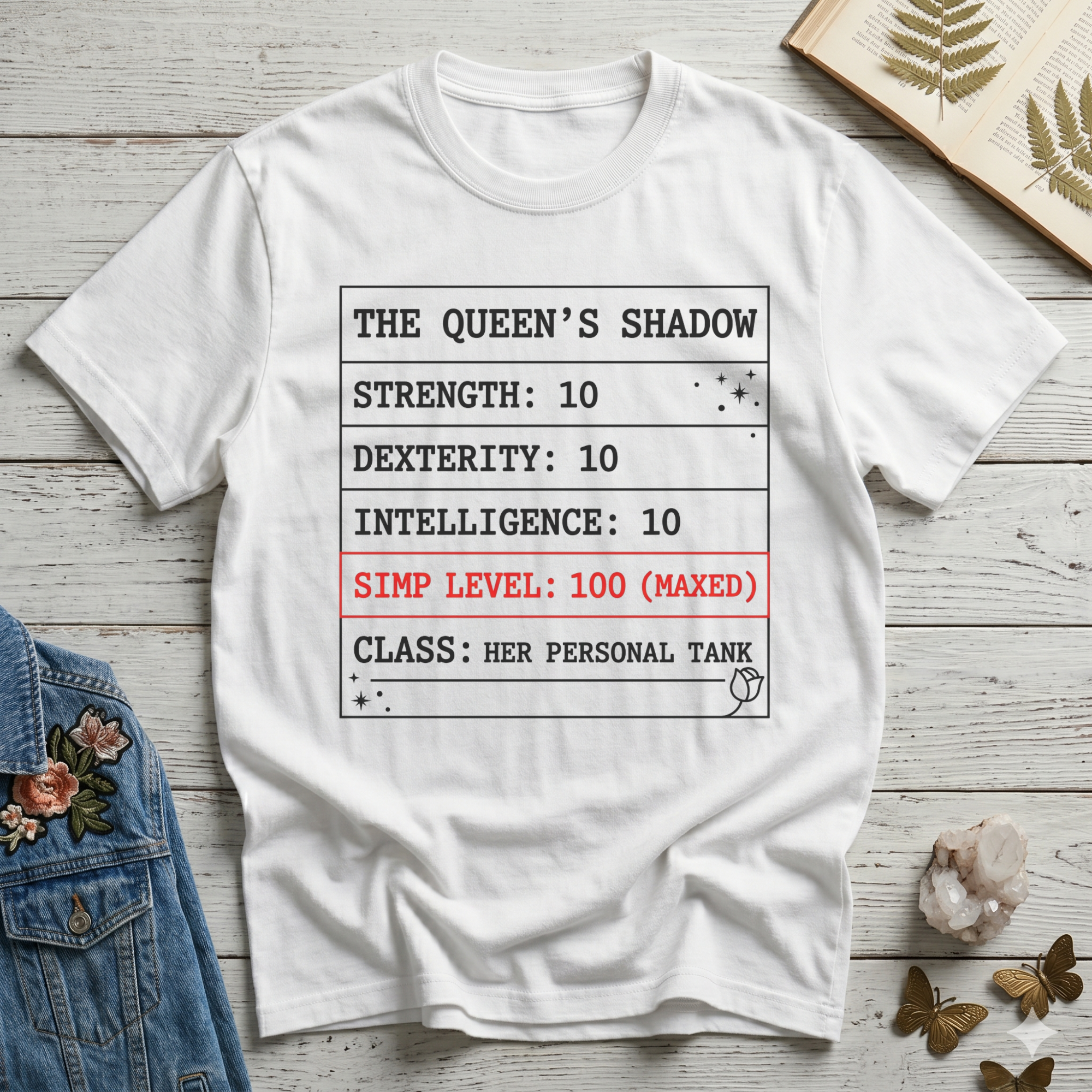 RPG Stat T-shirt