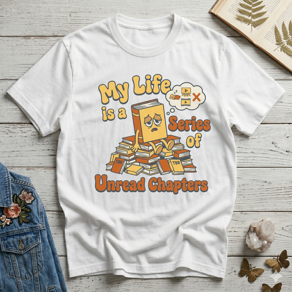 My Life Is a Series of Unread Chapters T-shirt