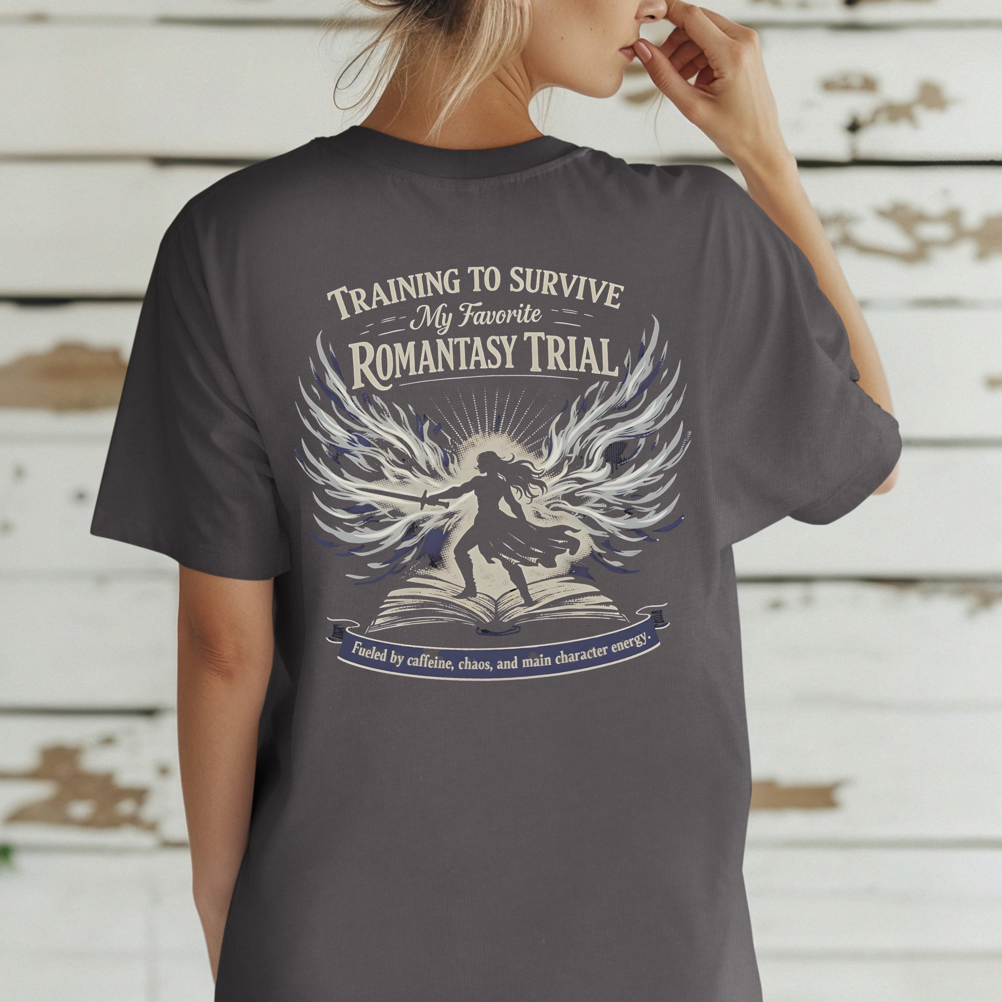 Blue Romantasy Trial Training T-shirt