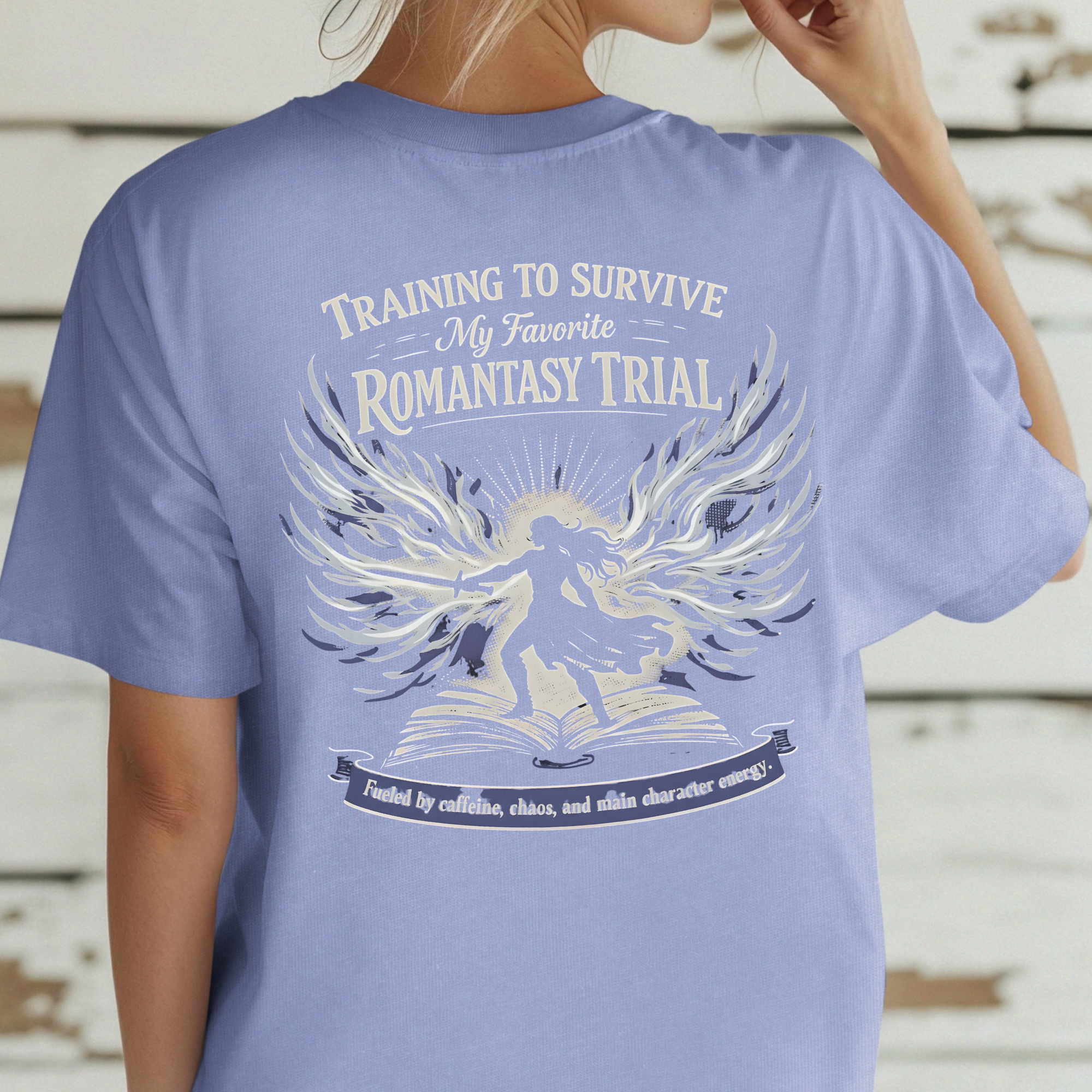 Blue Romantasy Trial Training T-shirt